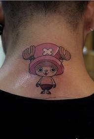 persönliches Cartoon Puppe Tattoo Bild