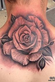 tatuiruočių šou juosta rekomendavo kaklo rožės tatuiruotės modelį