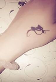 Jane's beautiful hand-back tattoo