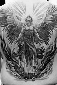 tatuaje de ángel puro
