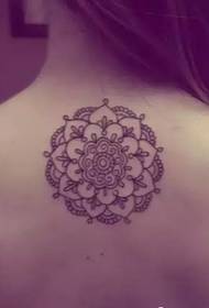 semplice personalità del tatuaggio rotondo totem
