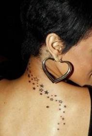 Tatuaje de la estrella de Rahanna