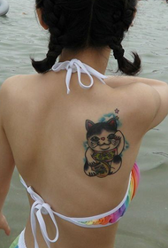 bellezza bella bellezza bellezza di ritrattu di tatuaggi di gatti
