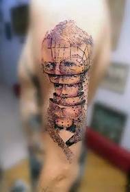 Underbar abstrakt tatuering