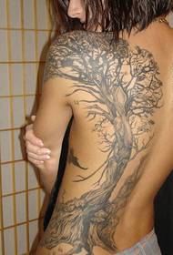 after Back to the millennium ancient tree demon tattoo