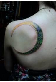 tatuaggio di totem di menisco posteriore bellezza