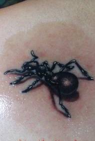 realistična 3D tetovaža mrava