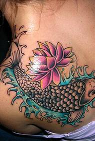 rov koi Lotus tattoo