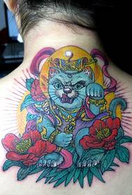Lucky Cat tattoo Patterns Daquan