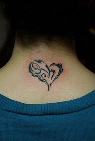 идеальный шею тотем любовь татуировки