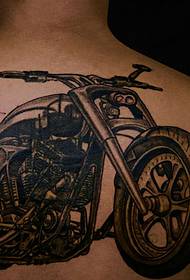 Super refrigescant motorcycle una Tattoo