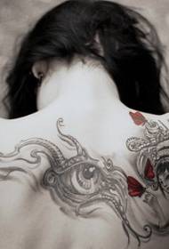 tatuatge abstracte tòtem abstracte femení