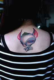 dievčatá krk roztomilé jeleň tetovanie
