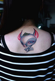 tatuaggio carino cervo collo ragazze