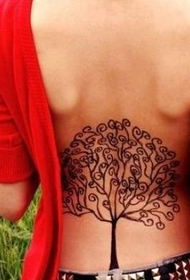 Bellezza Sexy Ritornu Cute Tree Tattoo