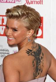 Pattern sa tattoo sa KerryKatona