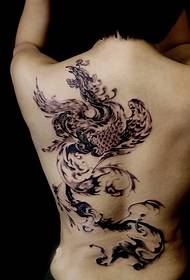 phoenix tatuaje dominatzaile femeninoa
