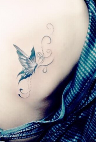 tattoo butterfly ຍິງທີ່ມັກ