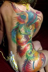 froulike efterkleur phoenix tatoeaazje
