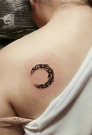 indietro un tatuaggio tatuaggio mini personalità piccolo modello