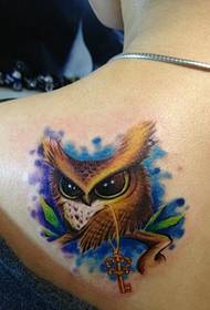 kumashure hunhu owl 叼 Goridhe Key tattoo