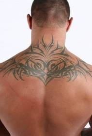 Ренді Ортон назад татуювання повне зображення