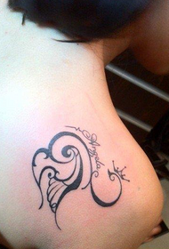 totem della prostituta bellissimo modello di cigno totem tatuaggio