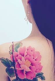 sling schöne rücken pfingstrose tattoo tattoo