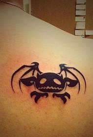 selkärangan paha paholainen tatuointi