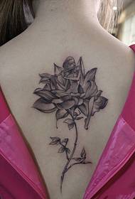 beauty back lotus elf tattoo