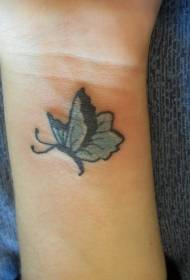 zápästie modrý motýľ tetovanie vzor