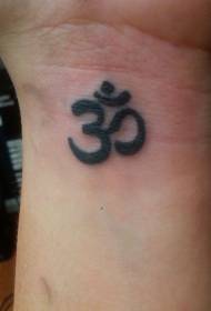 Corak Tattoo Simbol Hitam