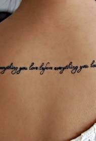 le ragazze appoggiano diverse foto di tatuaggi inglesi immagine raccomandata