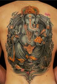 pojat takaisin persoonallisuus muoti trendi hyvännäköinen intialainen norsu jumala kuvia
