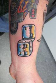 bra koulè trese modèl tatoo