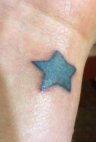 Zápästie Blue Star Tattoo Pattern
