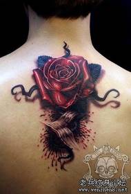 Bagerste tatoveringsmønster