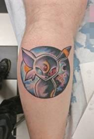 auf dem Handgelenk Anästhesie Trick Pokemon Tattoo Bilder gemalt