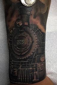 tatuaggio meccanico da polso