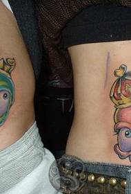 European Shantou couple tattoo