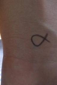 zglob jednostavni lik tetovaža uzorak