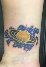 handleden tatuering liten bild par handleden på planeten och UFO tatuering bilder