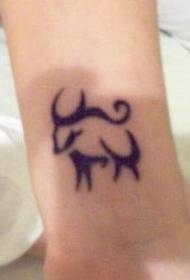 Taurus totem tattoo tattoo