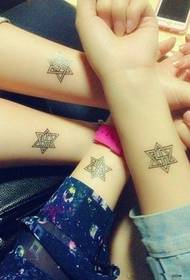 singil gul bilagi olti yulduzli mans zarb naqsh