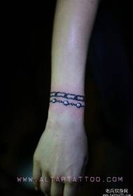 Vackra vackra skönhet armband armband tatuering mönster