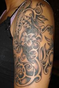 Arm Black Vine Ruva Rakagadzika Tatoo