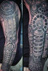 modello tatuaggio braccio realistico realistico molto spettacolare