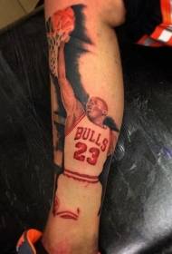 Speculum Color c Michael Jordan tattoo
