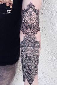 Χέρι ινδουιστικό μοτίβο τατουάζ