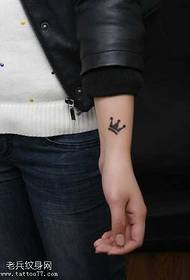 wrist crown totem tattoo pattern